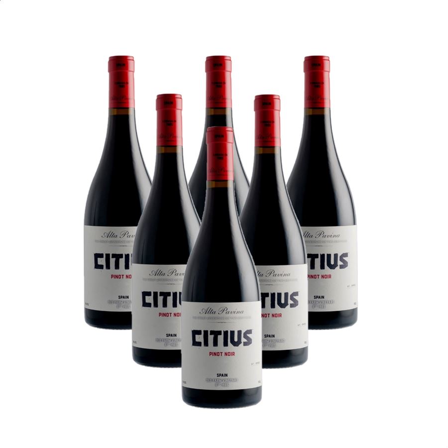 Alta Pavina Citius - Vino tinto IGP Vino de la Tierra de Castilla y León, 75cl 6uds