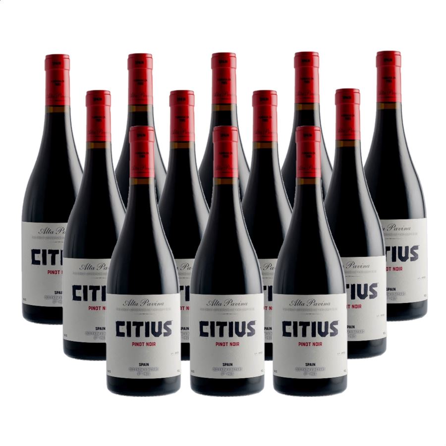 Alta Pavina Citius - Vino tinto IGP Vino de la Tierra de Castilla y León, 75cl 12uds