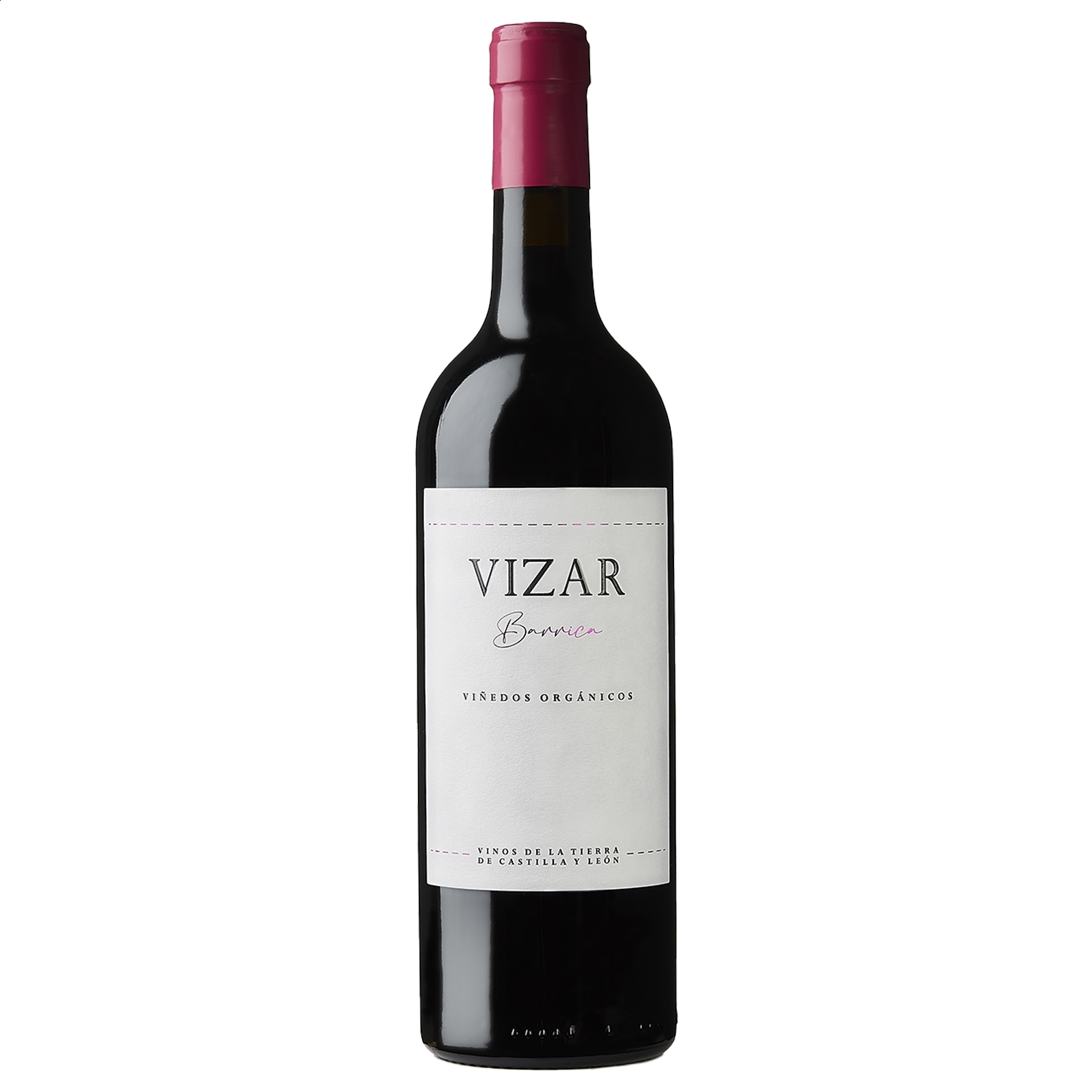 Bodegas Vizar - Vino tinto barrica ecológico IGP Vino de la Tierra de Castilla y León 75cl, 6uds
