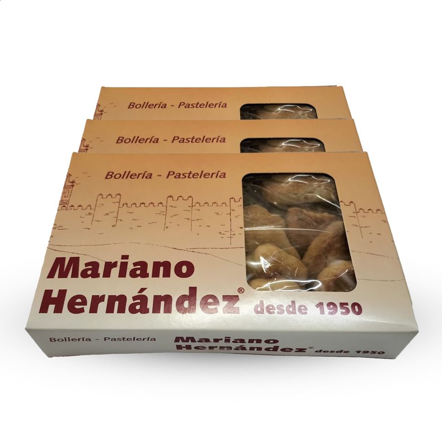 Mariano Hernández - Caja surtida de pastas caseras 450g, 3uds