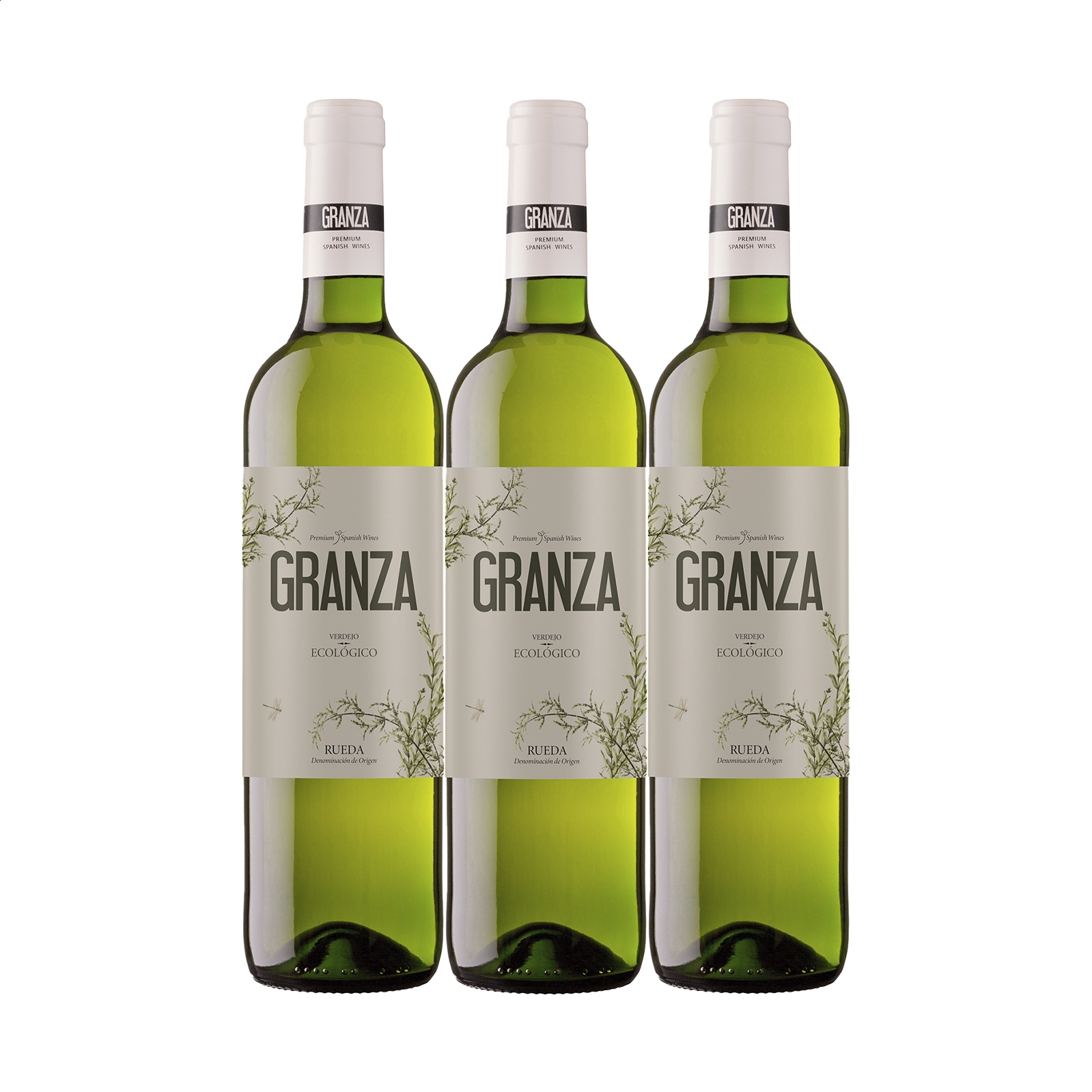 Bodega Matarromera - Granza Ecológico vino blanco Verdejo D.O. Rueda 75cl, 3uds