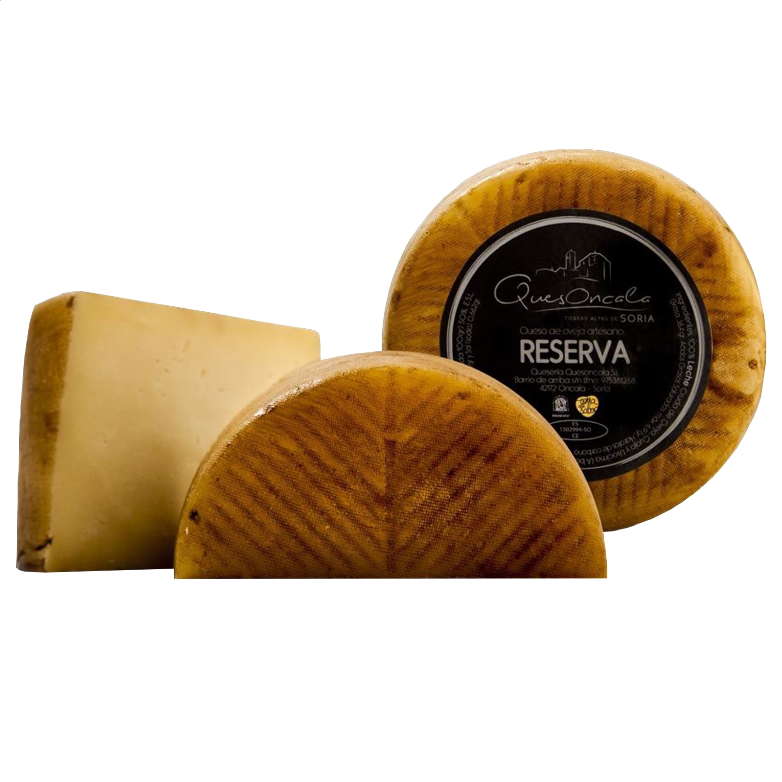 Quesoncala - Lote degustación queso de oveja de leche cruda 600g, 4uds