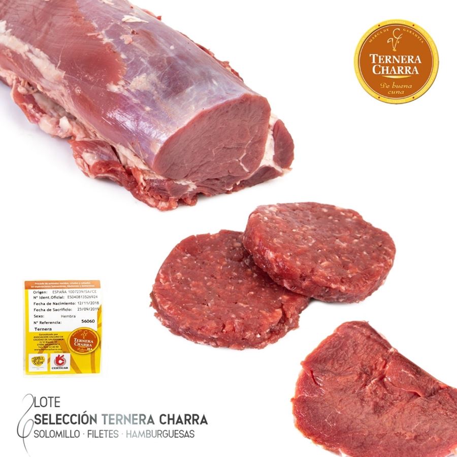 Ternera Charra - Lote barbacoa - Varios productos 4Kg