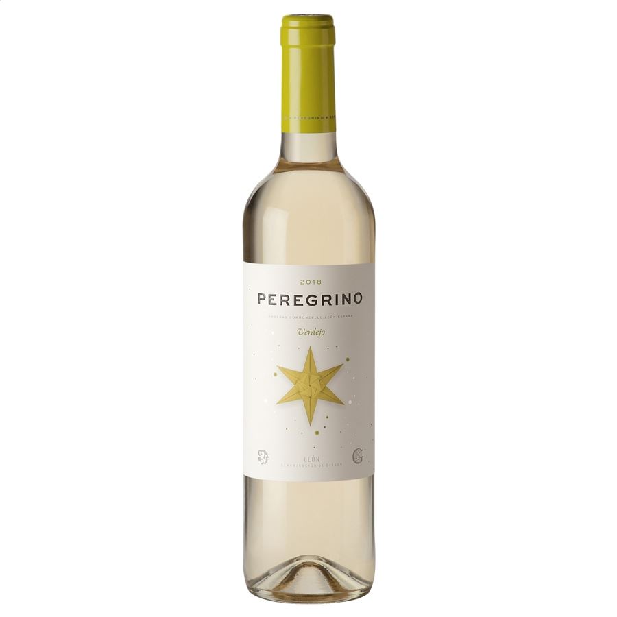 Peregrino Verdejo - Vino blanco D.O. León 75cl, 6uds