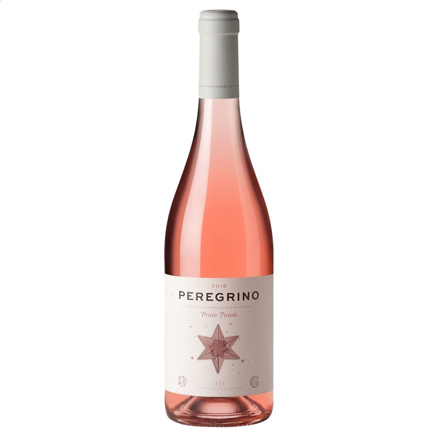 Peregrino Rosé - Vino rosado D.O. León 75cl, 6uds