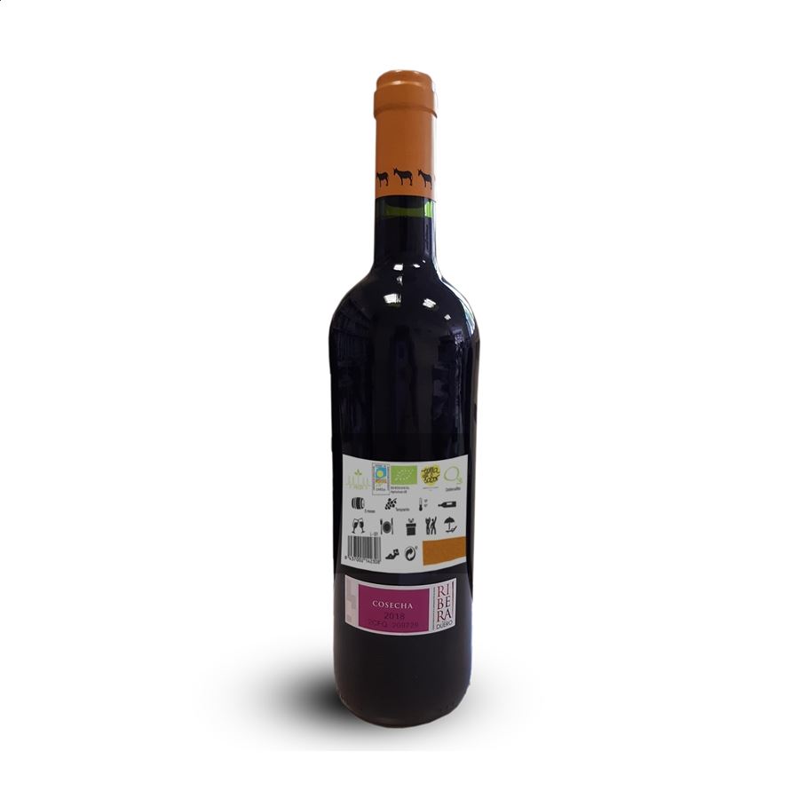 Cantaburros Roble - Vino tinto Ecológico roble D.O. Ribera del Duero 75cl, 6uds