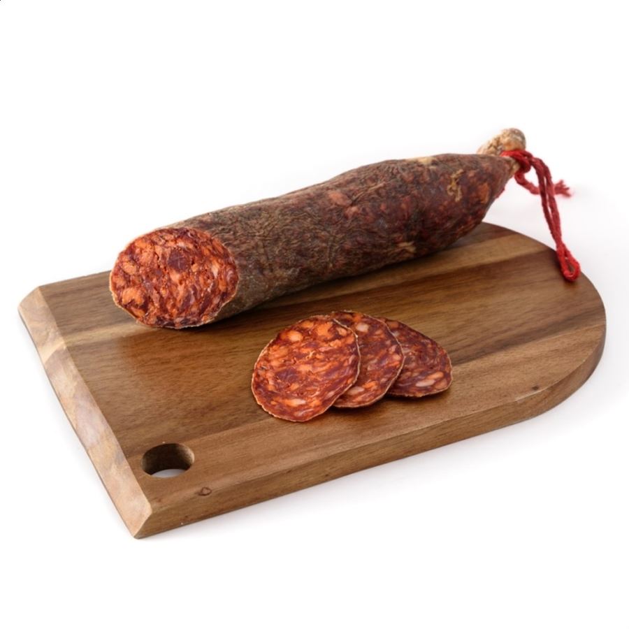 Chorizo extra de cebo ibérico 50% raza ibérica 2uds de 900g aprox - Garcinuño