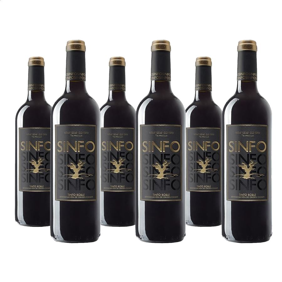 Bodegas Sinforiano - Sinfo roble - Vino tinto D.O. Cigales, 75cl 6uds