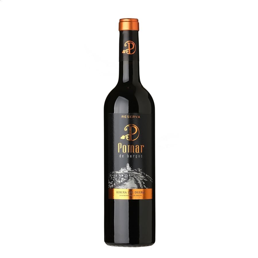 Pomar de Burgos Reserva - Vino tinto D.O. Ribera del Duero 75cl, 6uds