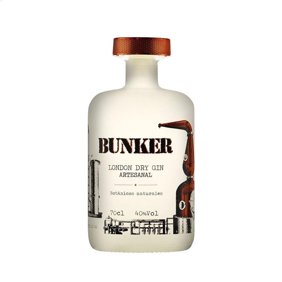 Bunker Distillery - Ginebra premium artesanal 70cl