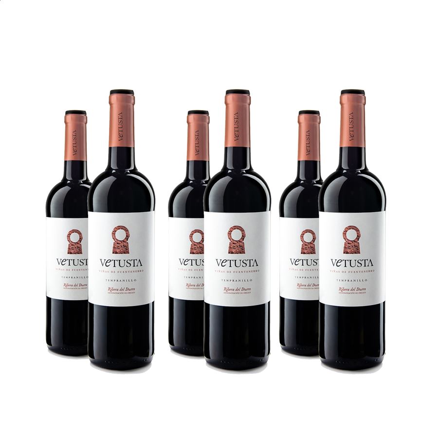 Vetusta Viñas de Fuentenebro ‐ Vino tinto ecológico D.O. Ribera del Duero 75cl 6uds