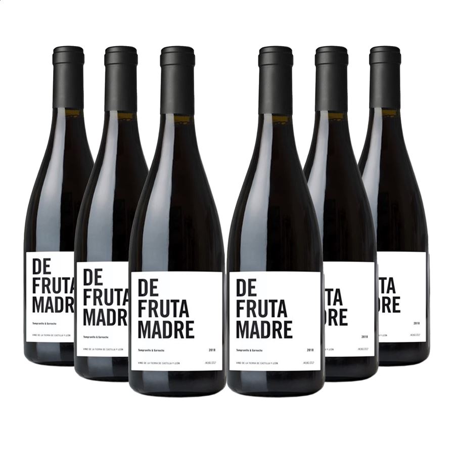 De Fruta Madre - Vino tinto - IGP Vino de la Tierra de Castilla y León - 75cl 6uds