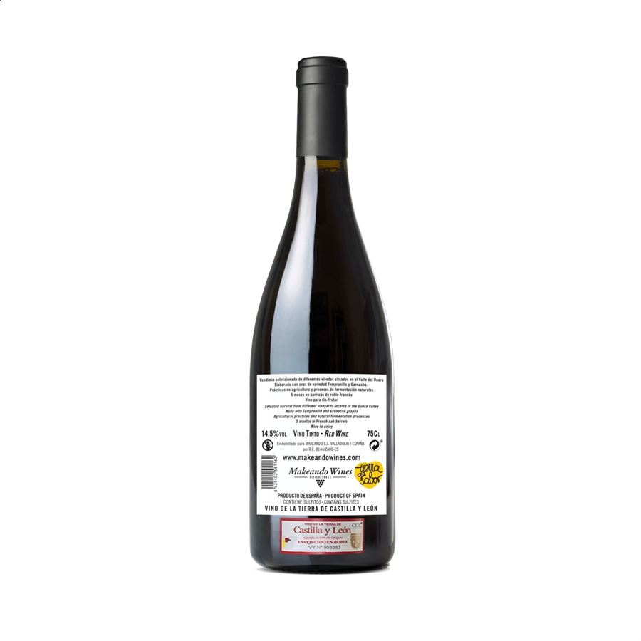 Makeando Wines - De Fruta Madre vino tinto D.O. Toro 75cl, 6uds