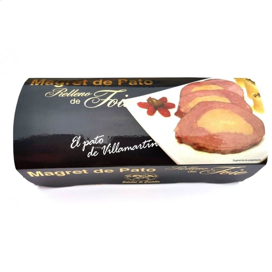 Selectos de Castilla - Lote mesa Gourmet: Jamón, Magret y Foie gras de Pato, 4uds