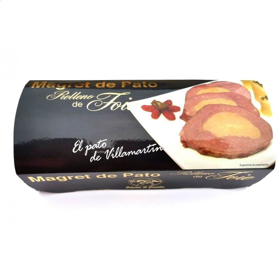 Selectos de Castilla - Lote mesa Gourmet: Jamón, Magret y Foie gras de Pato - 4uds