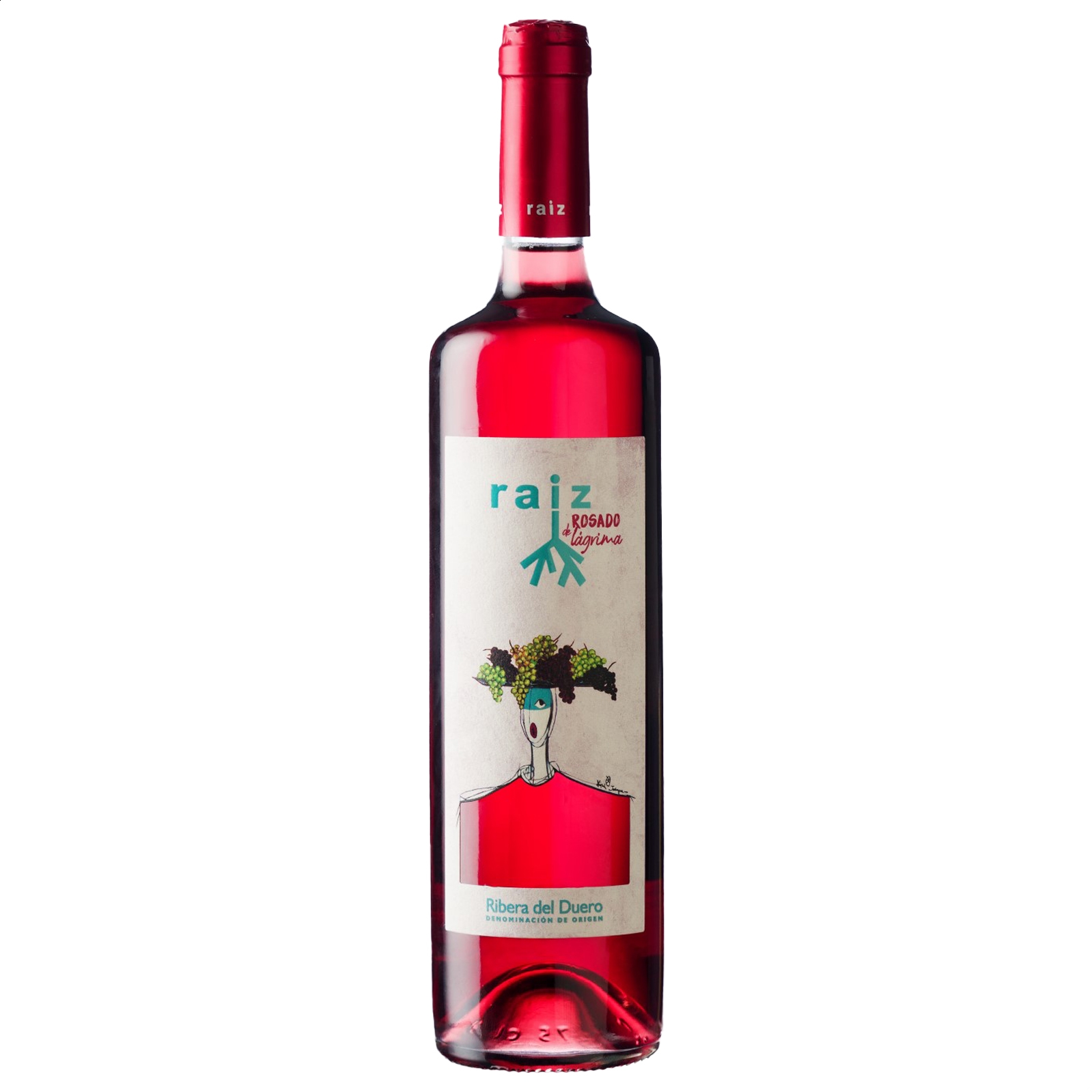 Raíz Rosado - Vino rosado D.O. Ribera del Duero 75cl, 3uds