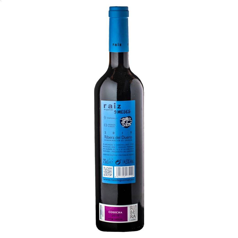 Raíz 9 Meses - Vino tinto roble D.O. Ribera del Duero, 75cl 1ud