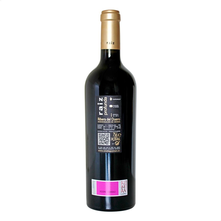 Raíz Profunda - Vino tinto de autor D.O. Ribera del Duero, 75cl 1ud