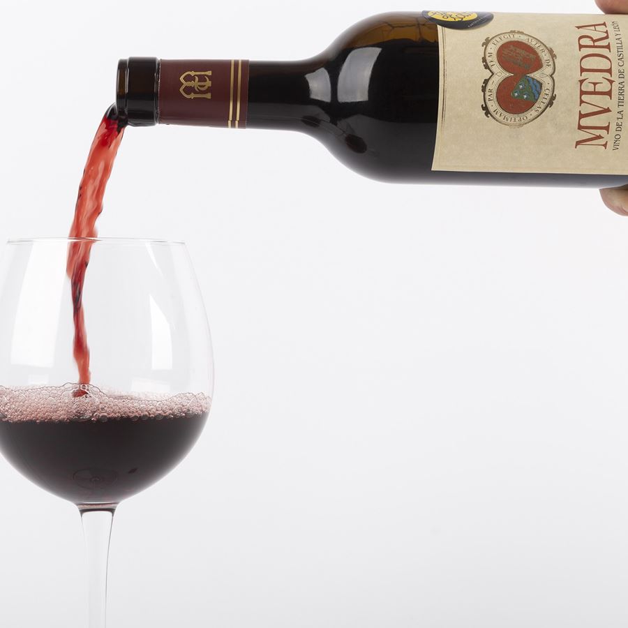 Muedra - Vino tinto envejecido 2018 IGP Vino de la Tierra de Castilla y León 75cl, 6uds