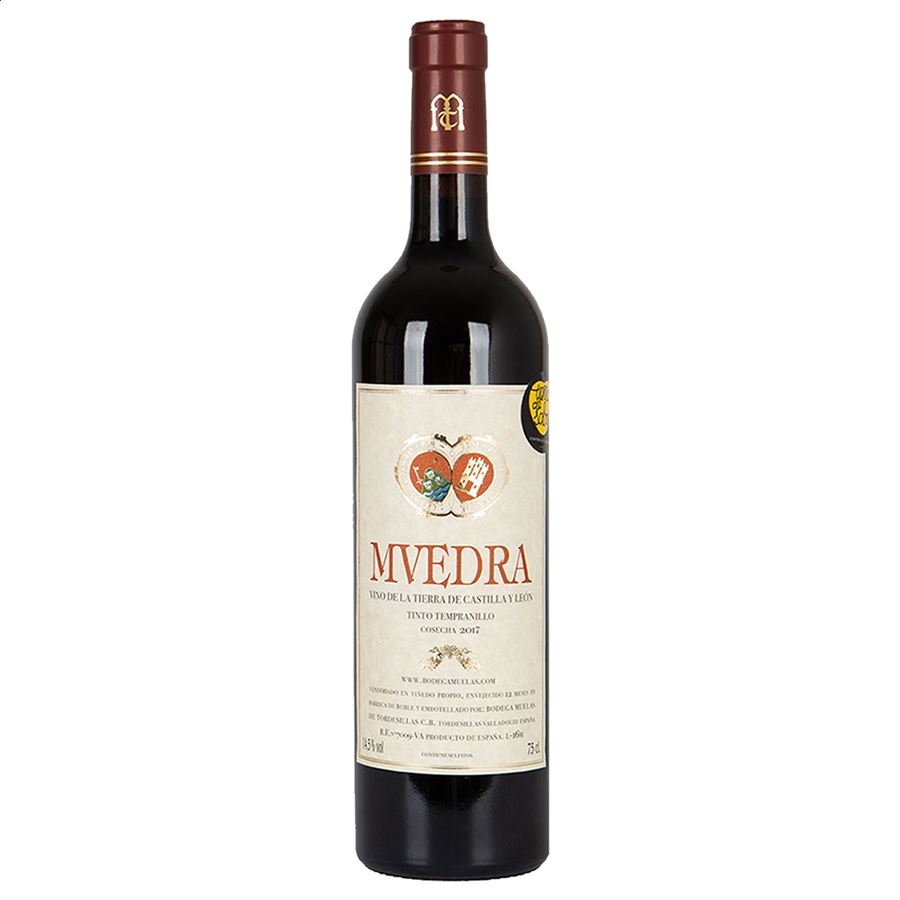 Lote Mvedra Crianzas - Vino tinto IGP Vino de la Tierra de Castilla y León - 75cl 6uds