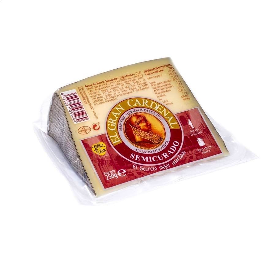 El Gran Cardenal - Lote Surtido Clásico de cuñas de quesos 250g, 4uds