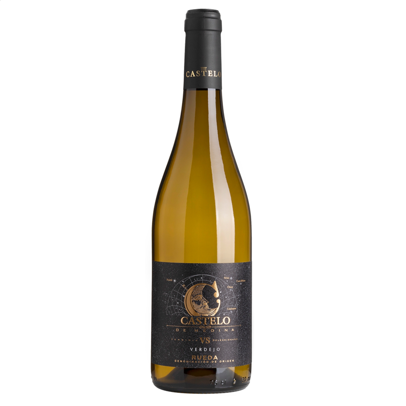 Castelo de Medina - Vino blanco Verdejo Vendimia Seleccionada D.O. Rueda 75cl, 6uds