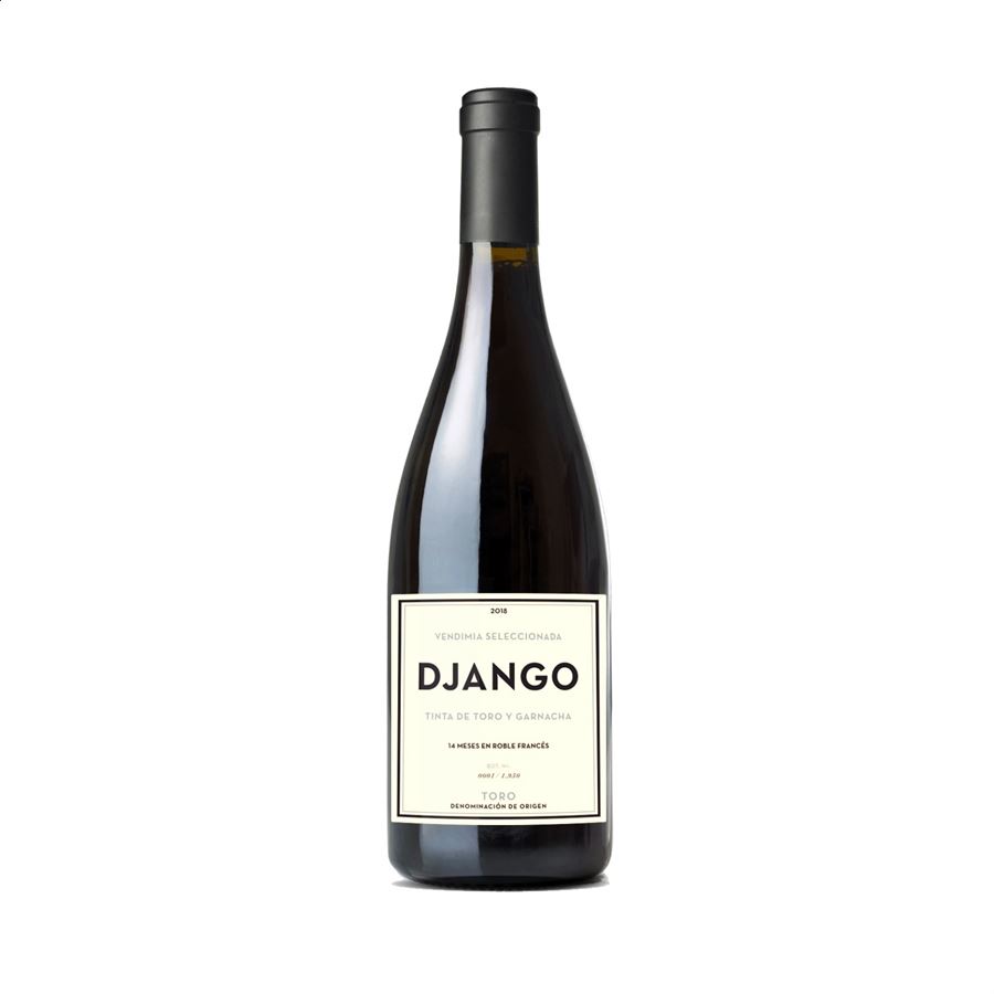 Makeando Wines - Django vino tinto crianza D.O. Toro 75cl, 6uds