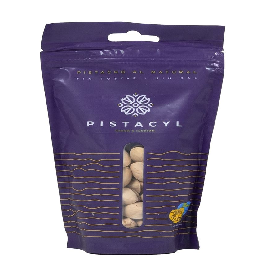 Pistacyl - Pistachos al natural - 18 bolsas de 100g - lote de 1,8Kg