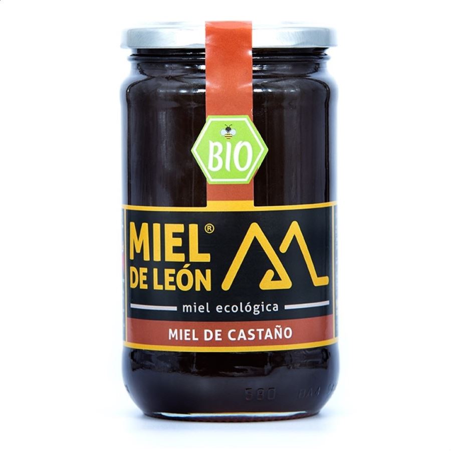 Miel de León - Miel de castaño, 4uds de 800g