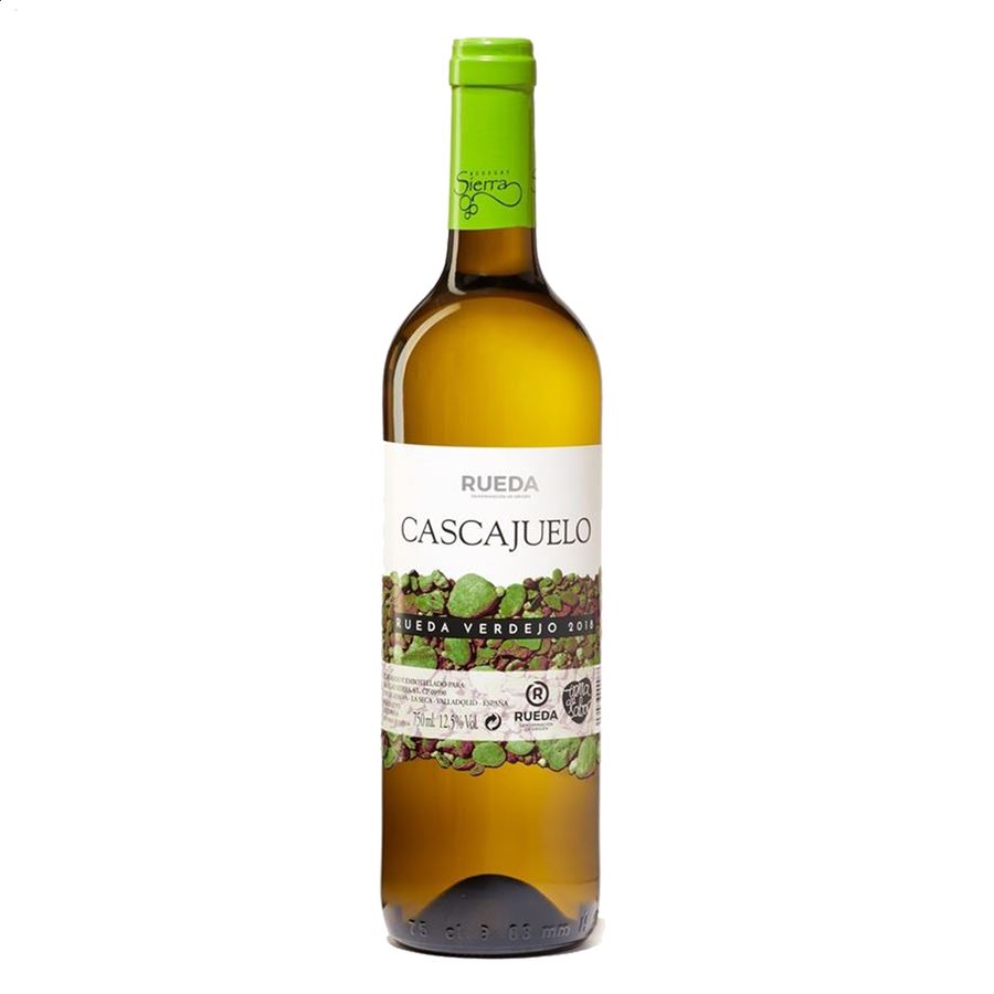 Bodegas Sierra Cascajuelo - Vino blanco D.O. Rueda, 75cl 3uds