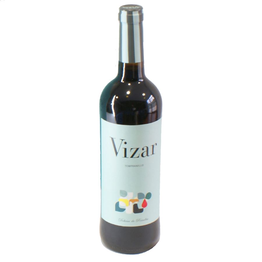 Bodegas Vizar - Vino tinto Tempranillo IGP Vino de la Tierra de Castilla y León 75cl, 12uds