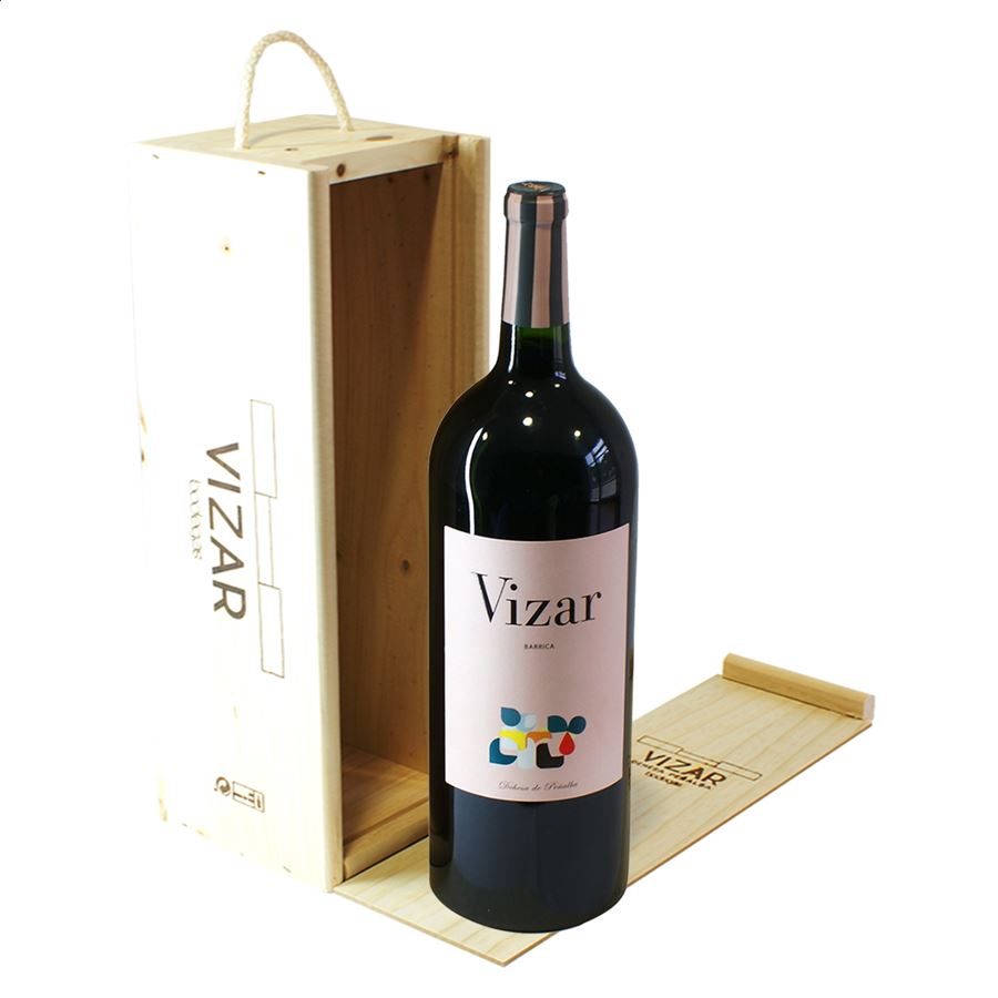 Bodegas Vizar - Vino tinto barrica magnum IGP Vino de la Tierra de Castilla y León 150cl, 1ud