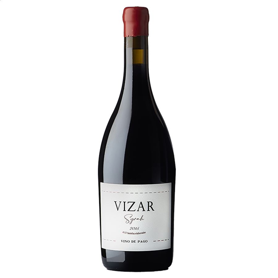 Bodegas Vizar - Vino tinto Syrah ecológico IGP Vino de la Tierra de Castilla y León 75cl, 3uds