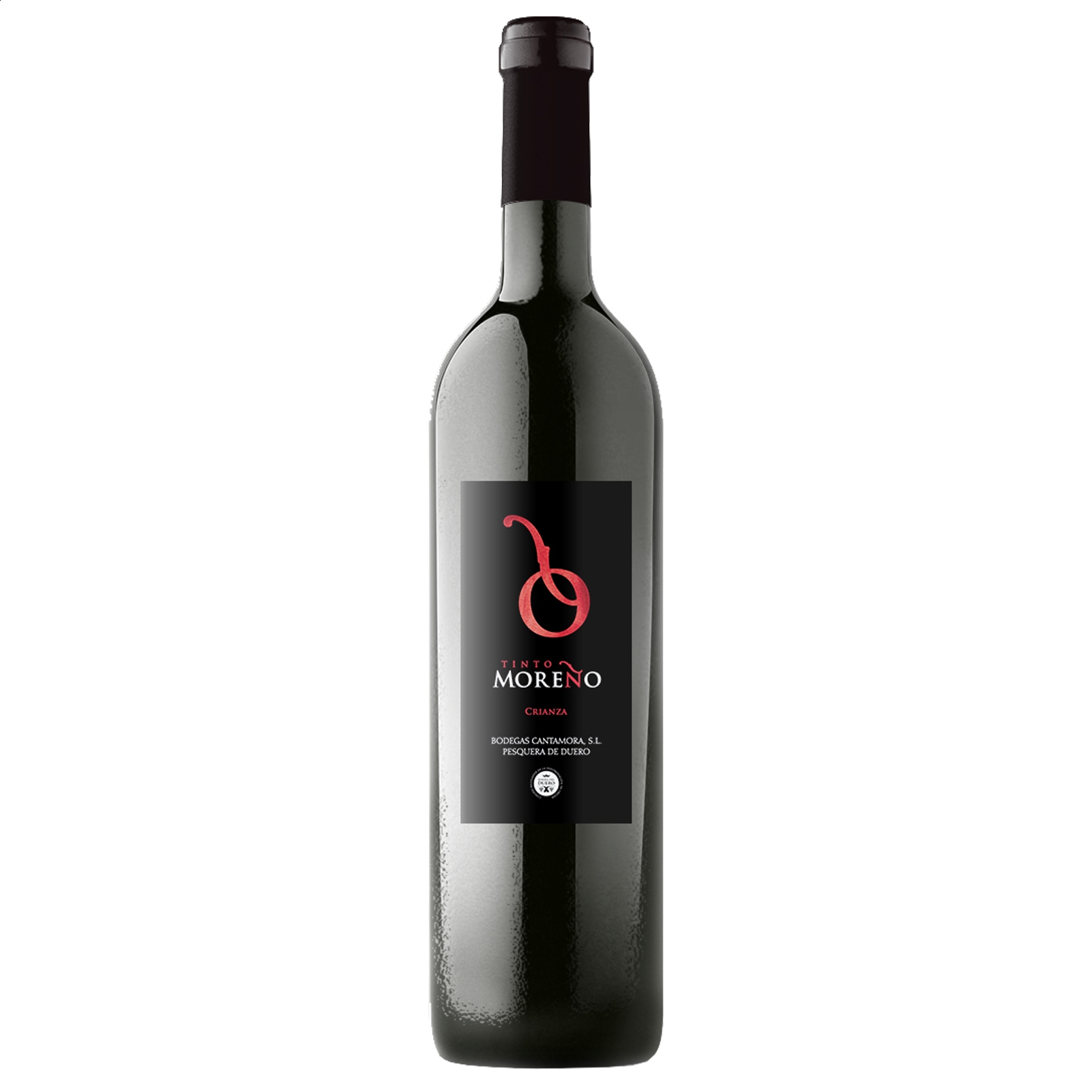 Bodegas Cantamora - Vino tinto Moreño crianza D.O. Ribera del Duero 75cl, 6uds