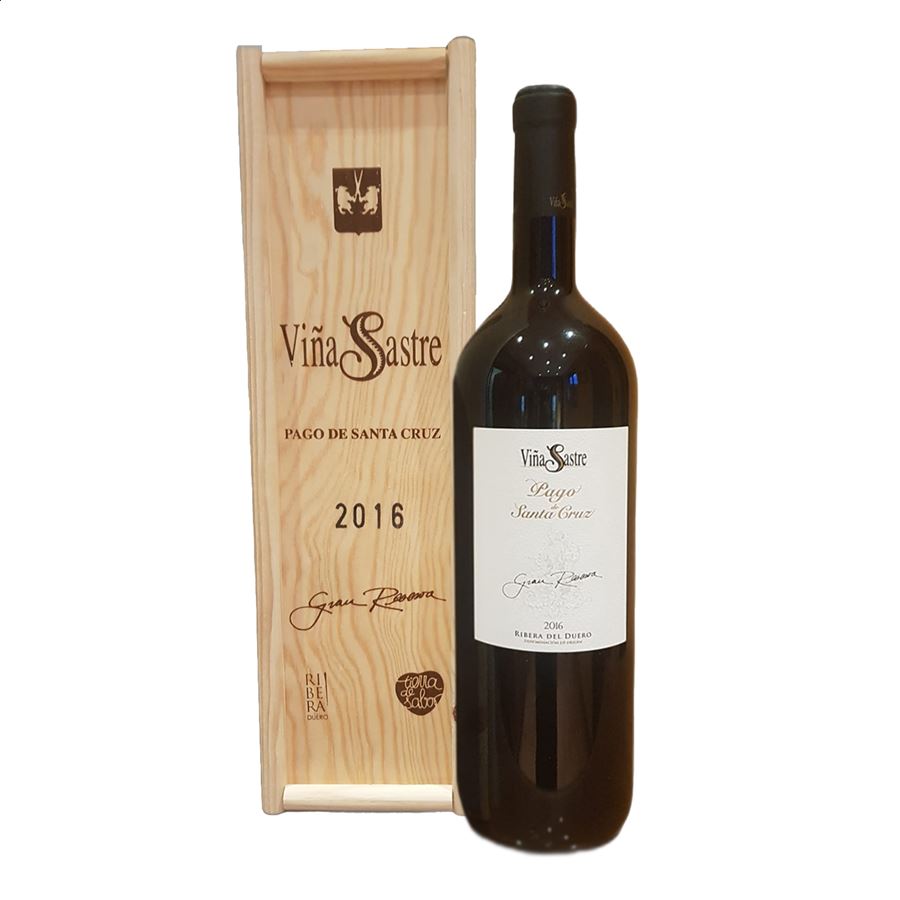 Viña Sastre Pago de Santa Cruz Gran Reserva 2016 - Vino tinto D.O. Ribera del Duero 75cl, 1ud