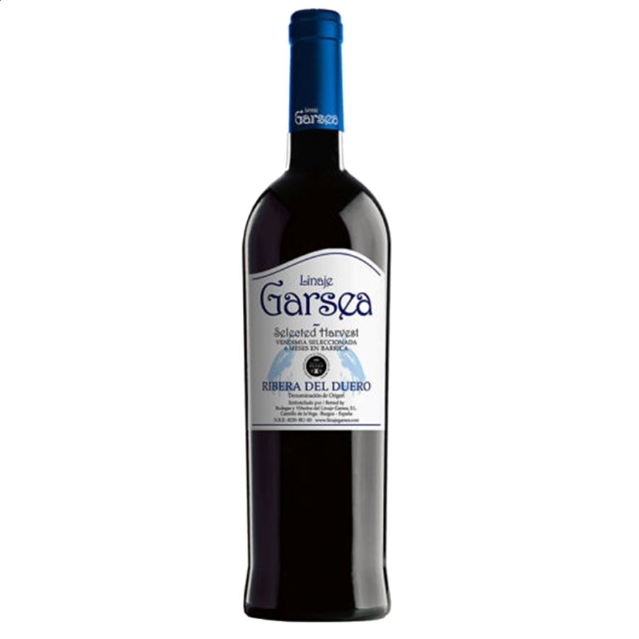 Linaje Garsea - Lote vino tinto joven, vendimia y crianza D.O. Ribera del Duero 75cl, 3uds