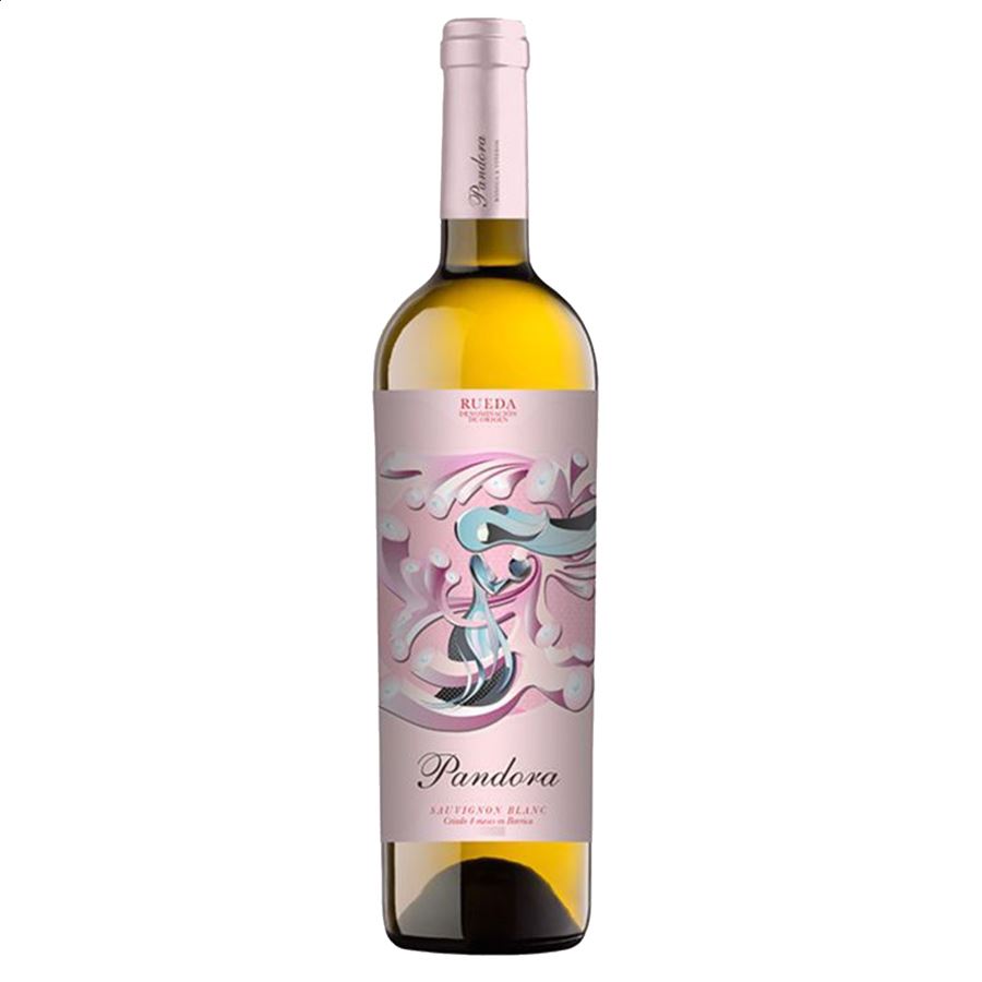 Pandora - Vino blanco Sauvignon Blanc D.O. Rueda 75cl, 3uds