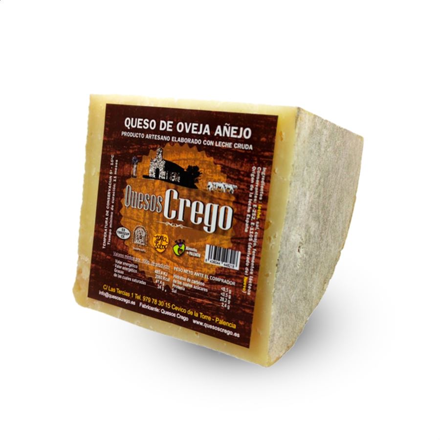 Quesos Crego - Lote variado de queso + pinchos de queso con cecina + cremas de queso, 4uds