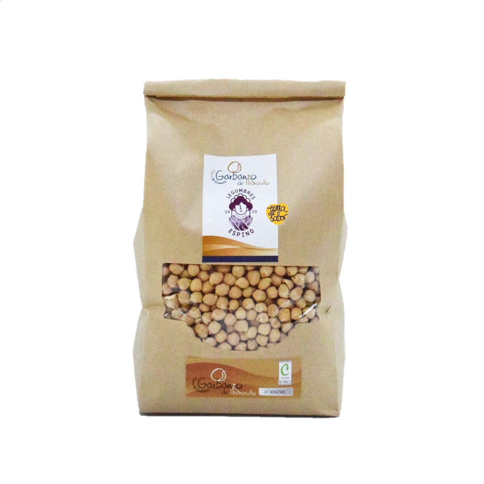 Legumbres Espino - Garbanzo de Pedrosillo 1Kg, 4uds