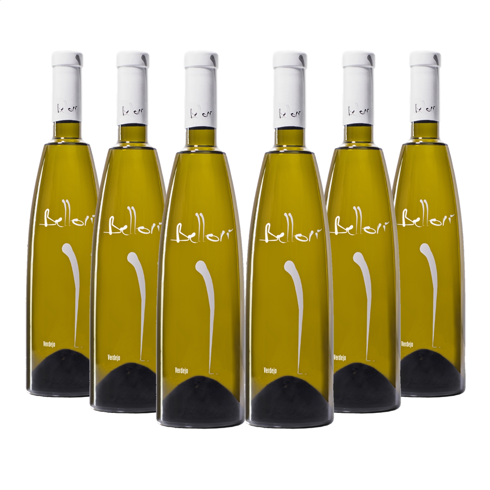Bellori - Vino blanco Verdejo fermentado en barrica D.O. Rueda 75cl, 6uds