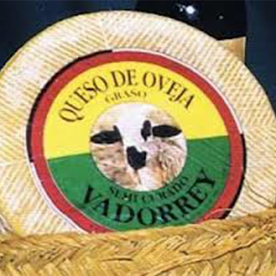 Vadorrey - Queso oveja semicurado de leche pasteurizada 1,15Kg aprox, 2uds