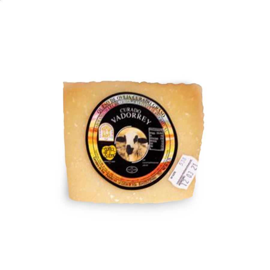 Vadorrey - Cuña de queso oveja curado de leche cruda 850g aprox, 2uds