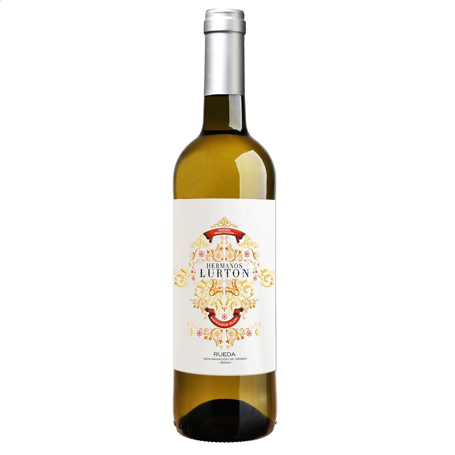 Bodega El Albar Lurton - Hermanos Lurton vino blanco Sauvignon Blanc ecológico D.O. Rueda 75cl, 6uds