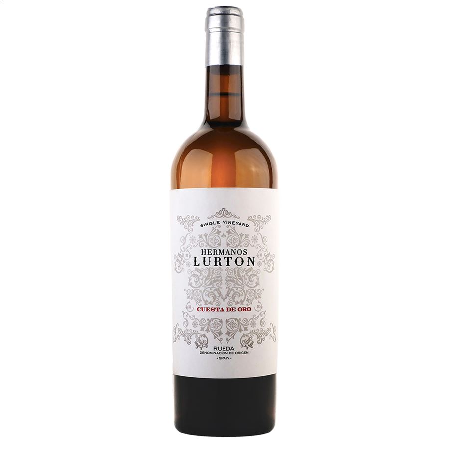 Bodega El Albar Lurton - Hermanos Lurton Cuesta de Oro vino blanco D.O. Rueda 75cl, 3uds