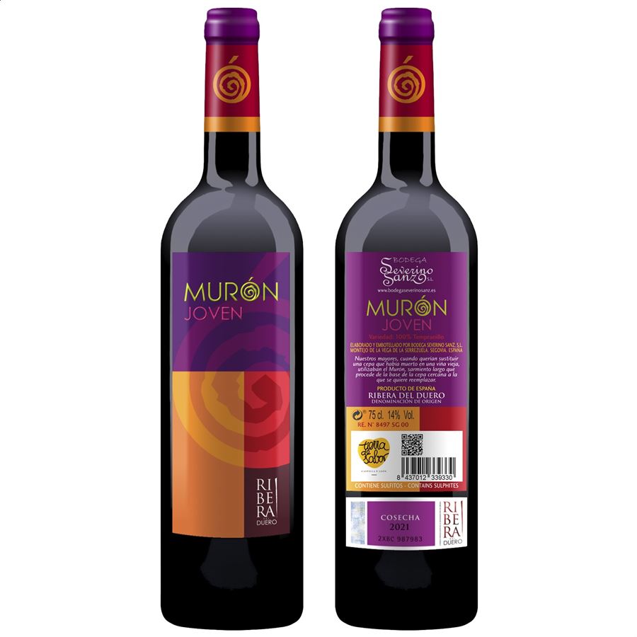 Bodega Severino Sanz - Lote Murón esenciales de vino tinto y rosado D.O. Ribera de Duero 75cl, 3uds