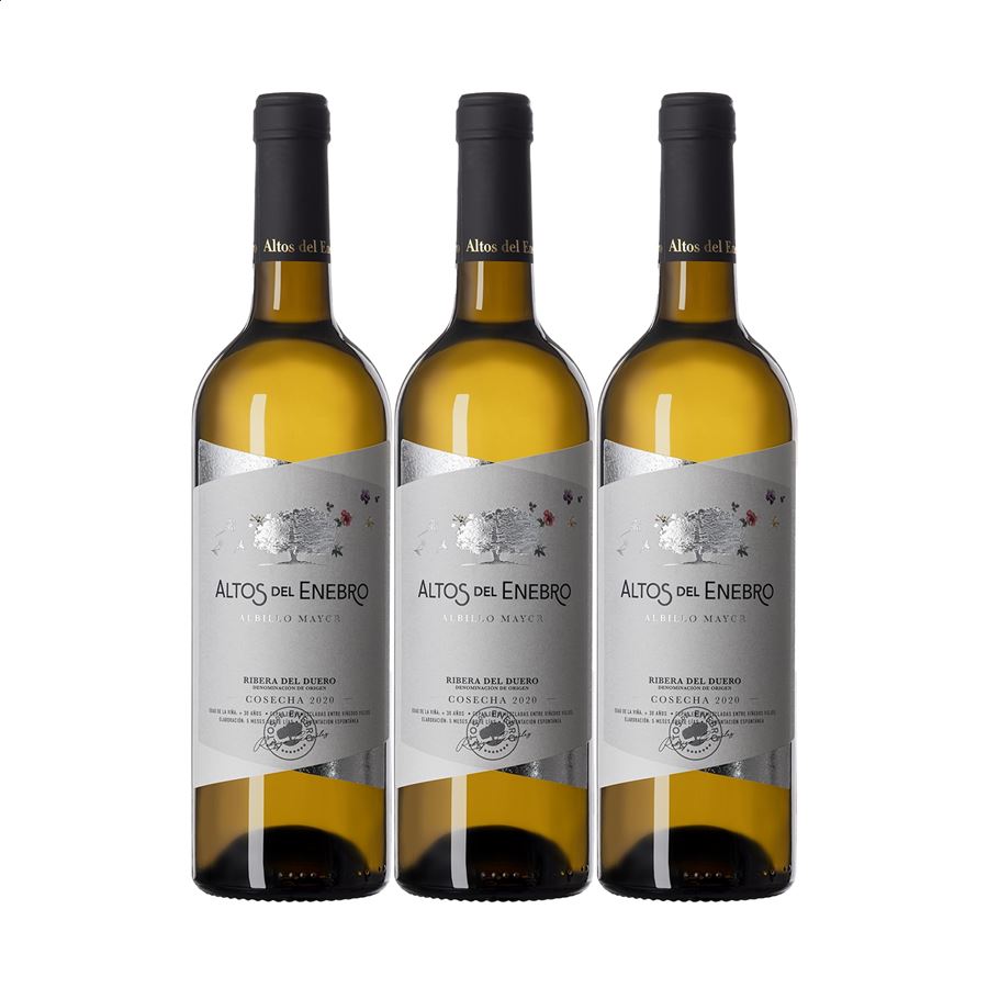 Altos del Enebro - Albillo Mayor vino blanco D.O. Ribera del Duero 75cl, 3uds