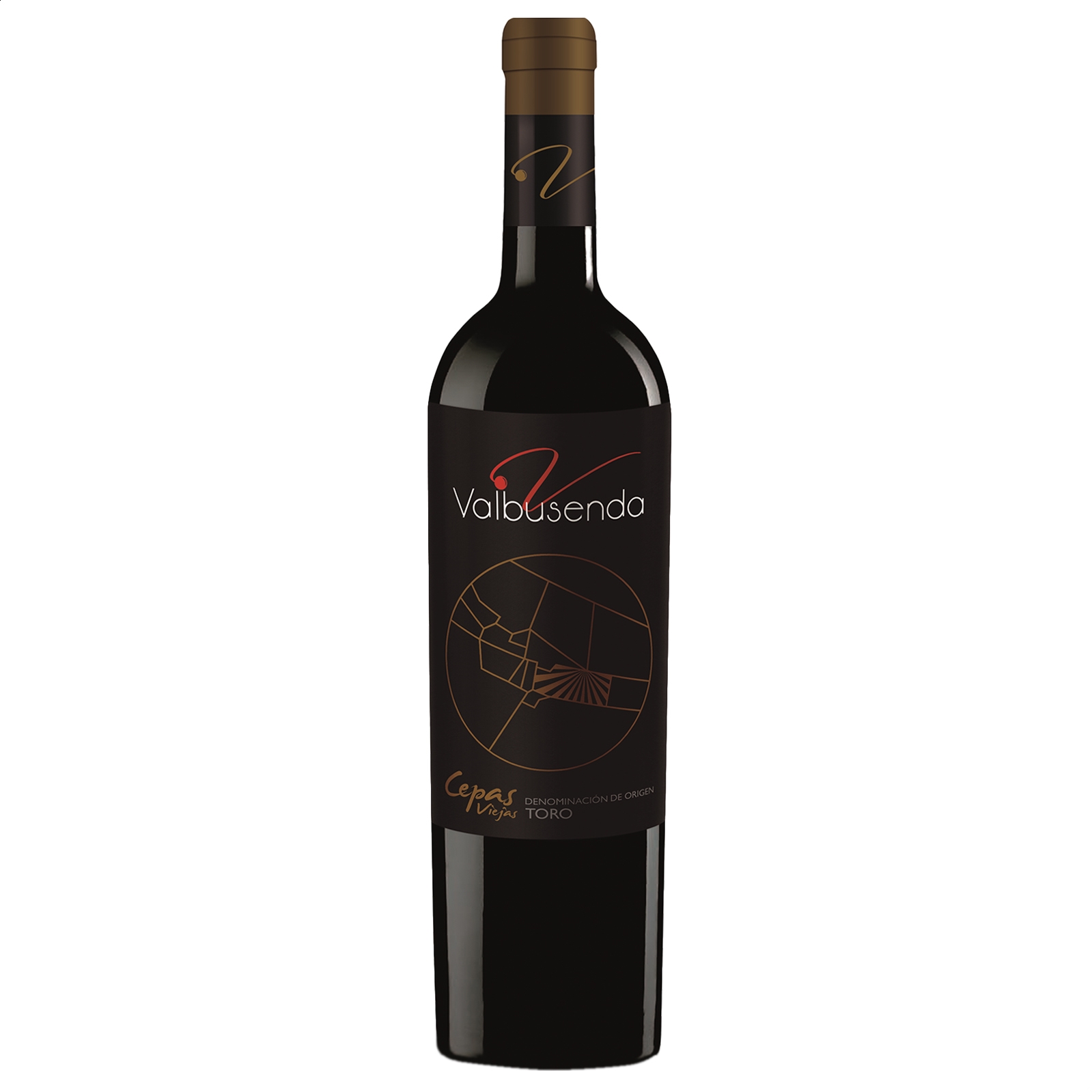 Bodegas Valbusenda - Cepas Viejas vino tinto 2012 D.O. Toro 75cl, 6uds