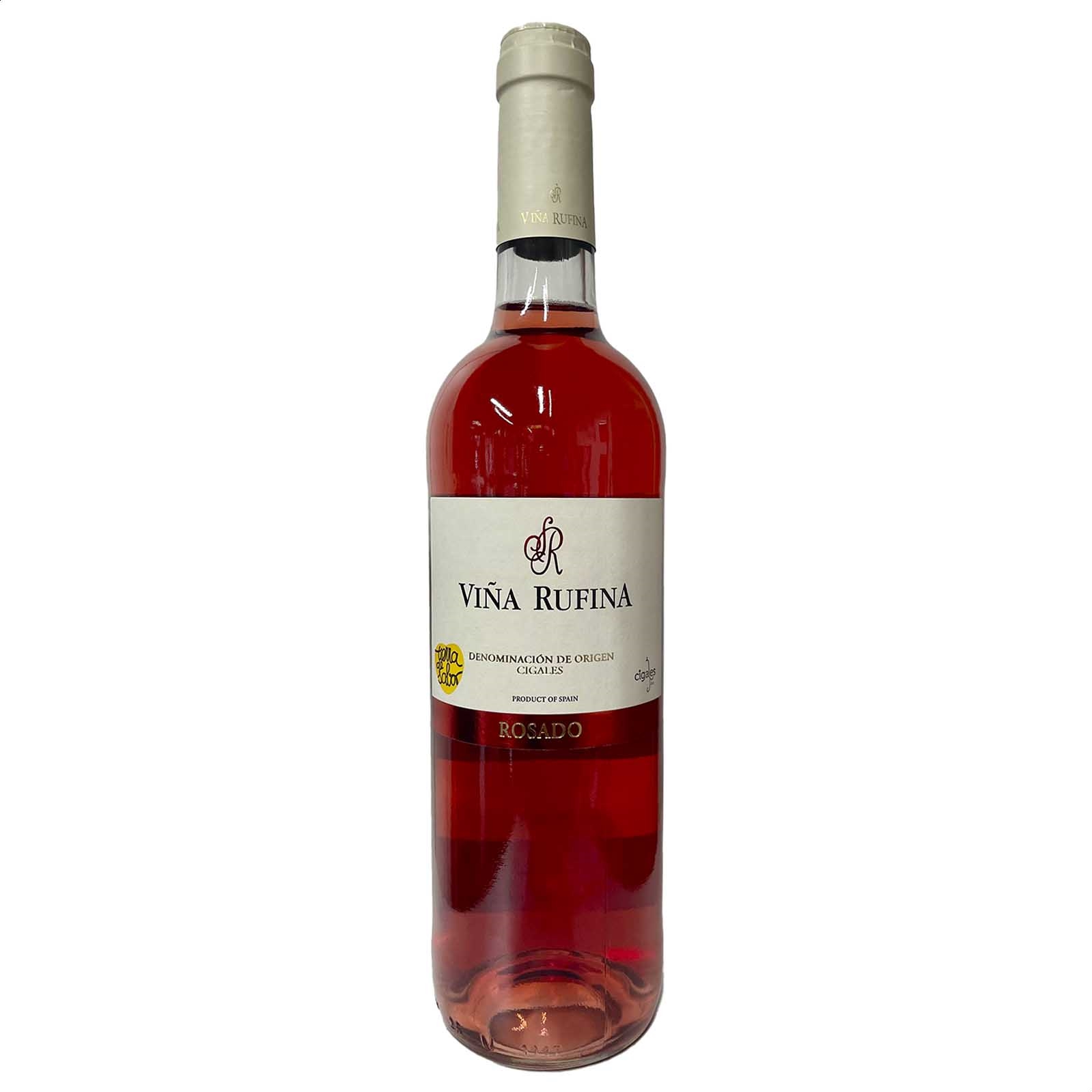 Bodegas Santa Rufina - Vino rosado 2023 D.O. Cigales 75cl, 12uds