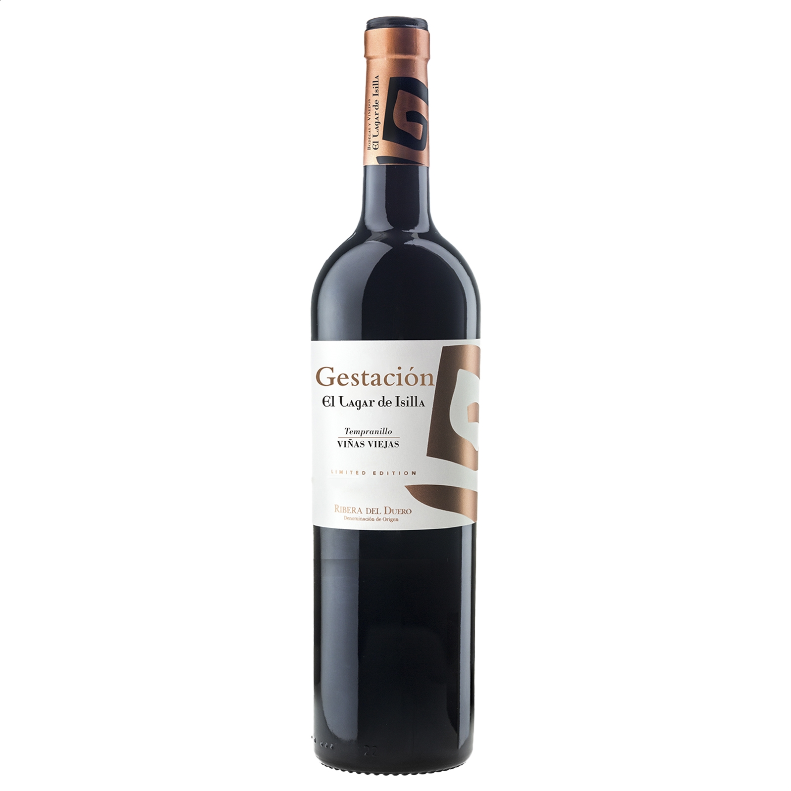 Bodegas El Lagar de Isilla - Gestación vino tinto D.O. Ribera de Duero 75cl, 6uds