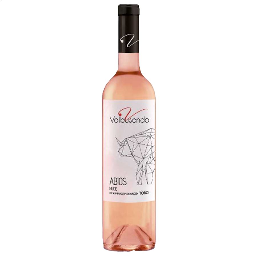 Bodegas Valbusenda - Abios Nude vino rosado 2021 D.O. Toro 75cl, 3uds